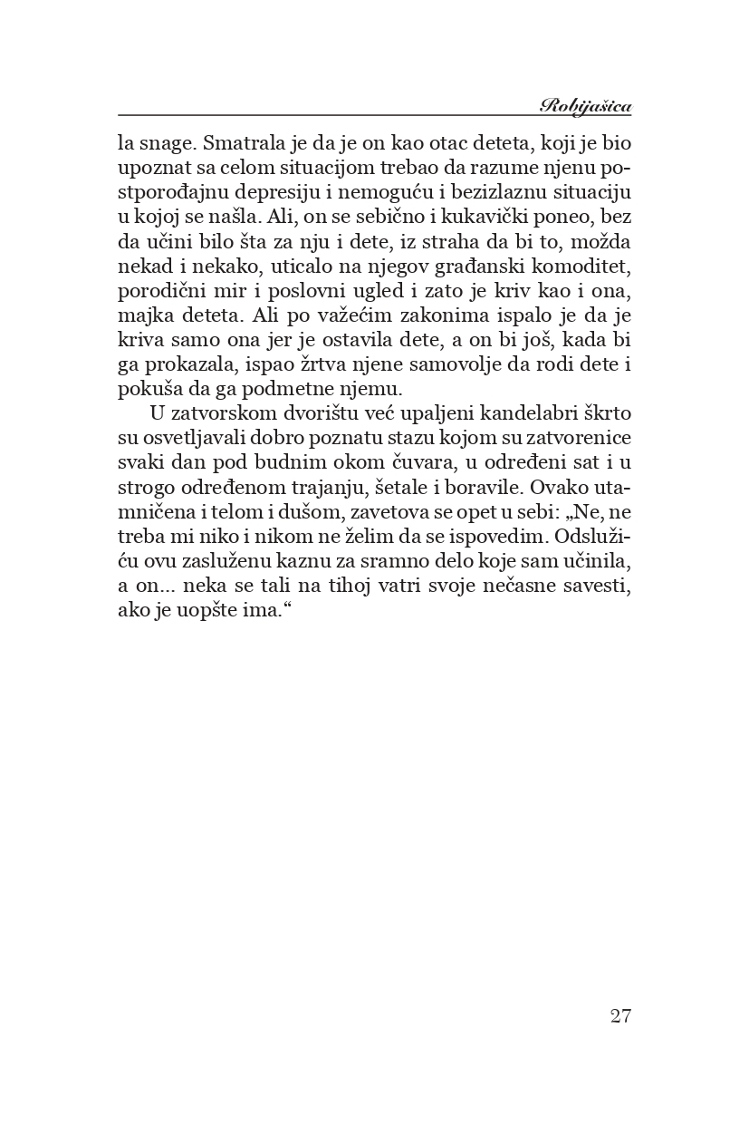 Robijašica i druge priče Robijašica i druge priče