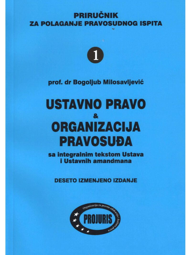 ustavno pravo i organizacija pravosudja projuris ustavno pravo i organizacija pravosudja projuris